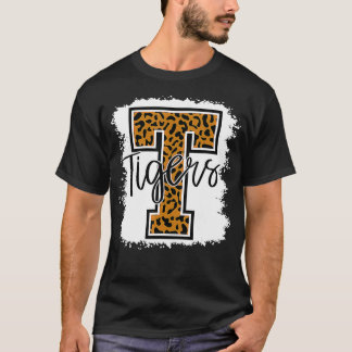Football Tigers School Sport Fan Team Spirit T-Shirt