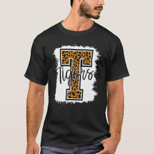 Football Tigers Schul Sport Fan Teamgeist T-Shirt