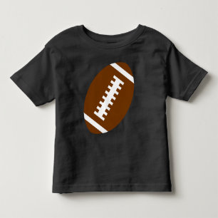 FOOTBALL TODDDDLER Black   Vorderfußballgrafik Kleinkind T-shirt