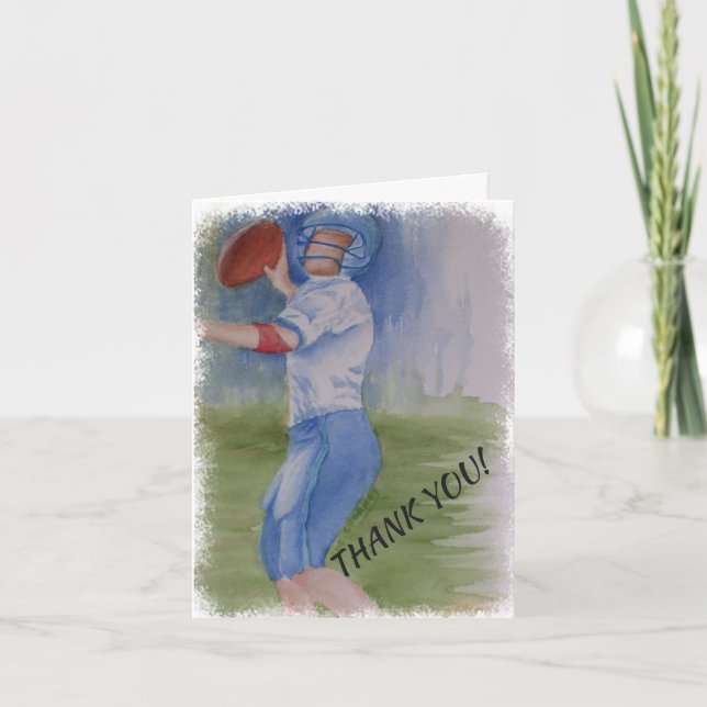 FOOTBALL TOUCHDOWPASS DANKE (Vorderseite)