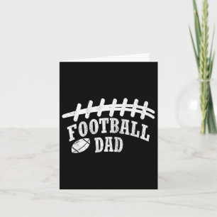 Football Vater Geschenk Funny Sports Vaters Game D Karte