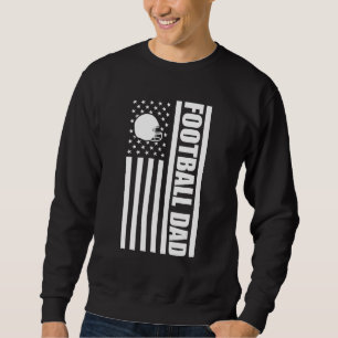 Football Vater USA Flag American Football Fathers Sweatshirt