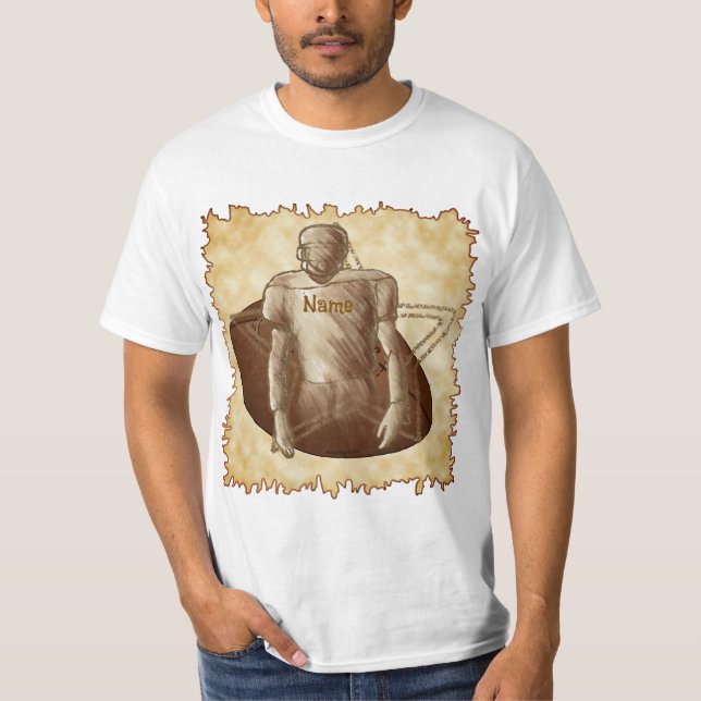 Football Warrior T-Shirt (Vorderseite)