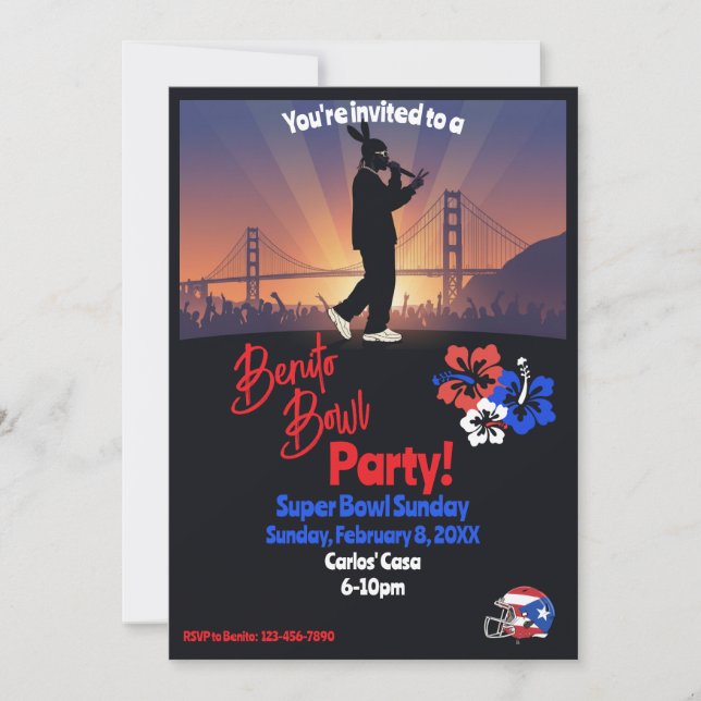 Football Watch Party Invitation Einladung (Vorderseite)