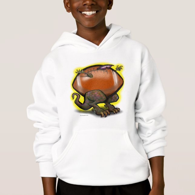 FootballaSaurus Rex Hoodie (Vorderseite)