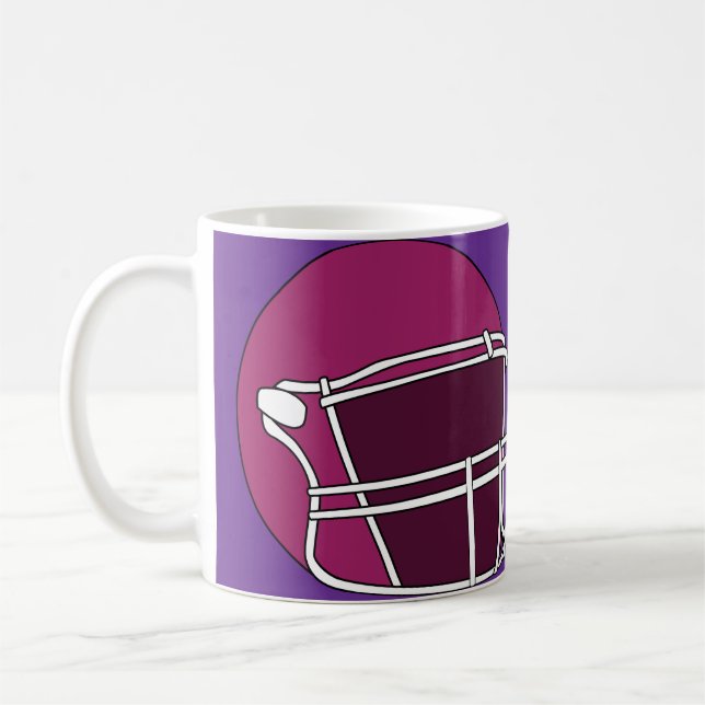 Footballhelm Kaffeetasse (Links)