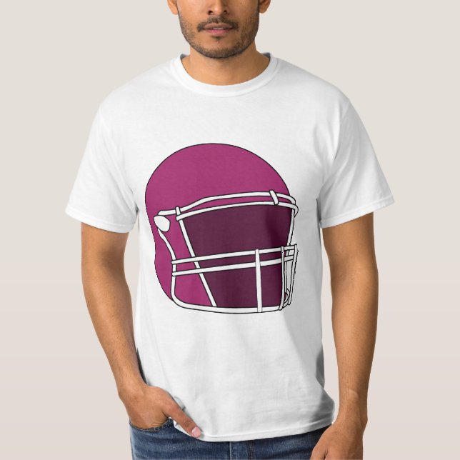 Footballhelm T-Shirt (Vorderseite)