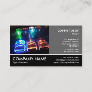 Footed Foto - 60pc Gray - Cooler USB-Hub Visitenkarte