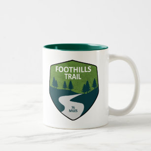 Foothills Trail North Carolina South Carolina Zweifarbige Tasse