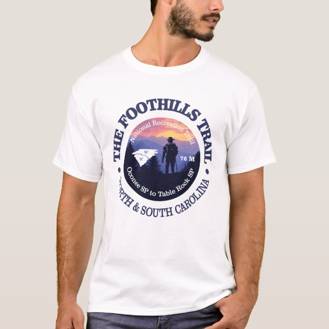 Foothills Trail (rd2) T-Shirt (Vorderseite)