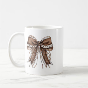 Footll Coquette Bow Spieltag-Shirt 2-seitig Kaffeetasse