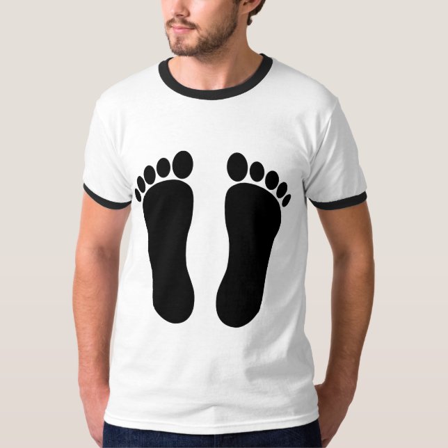 Footprint Custom Men's T - Shirt (Vorderseite)