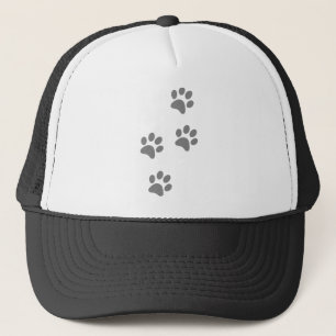 Footprints Animal Hund Paw Cat Truckerkappe