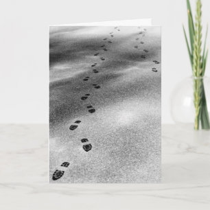 Footprints in Snow Karte