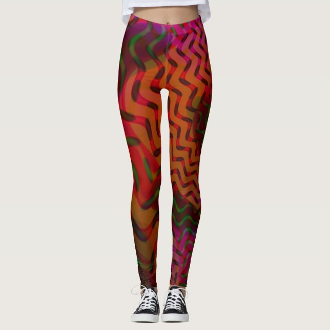 Footprints Leggings (Vorderseite)