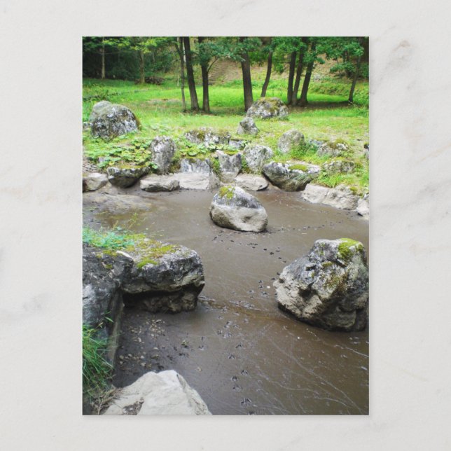 Footprints Postkarte (Vorderseite)