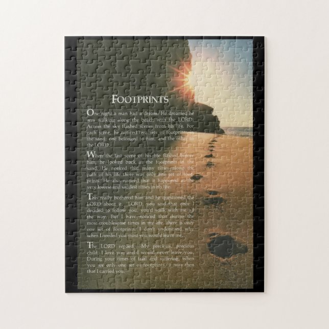 Footprints Puzzle (Vertikal)