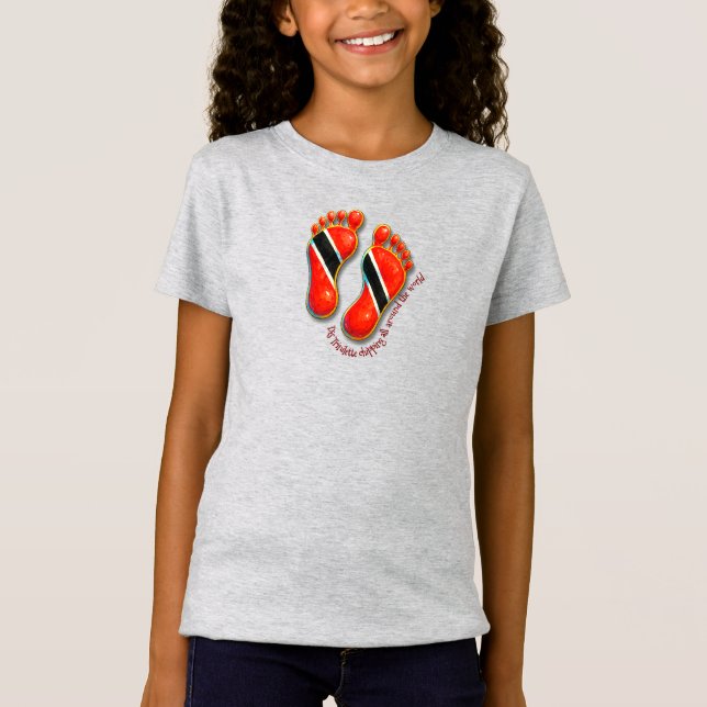 Footprints S2 Girls T-Shirt - Trini (Vorderseite)