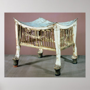 Footstool used by the child-king at the beginning poster
