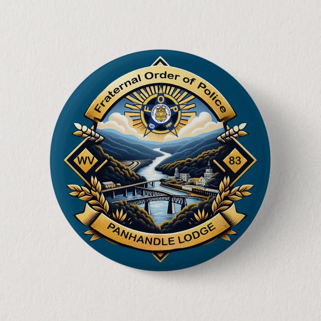 FOP Lodge 83 Button (Vorderseite)