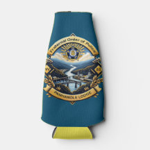 FOP Lodge 83 Flasche Coozie