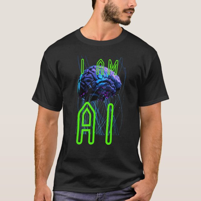 For all artificial intelligence advocates AI T-Shirt (Vorderseite)