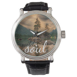 for all Free Soul   Camper   Nature Enthusiasts Armbanduhr