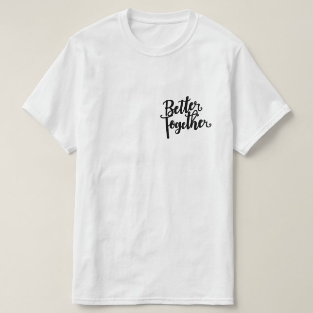 For couple T-Shirt (Design vorne)