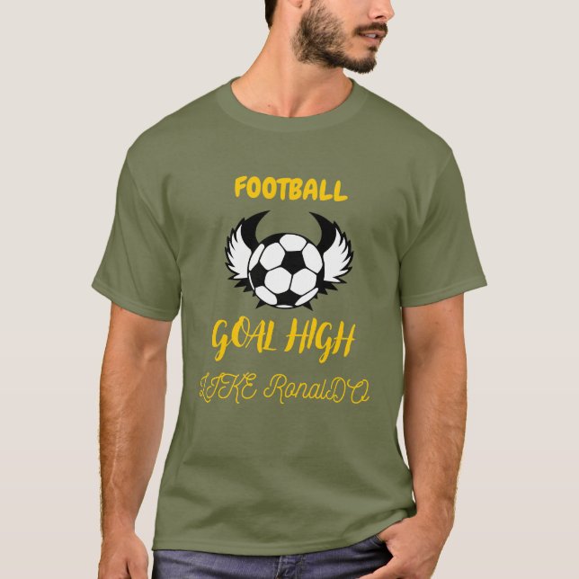 For D Ultimate Ronaldo Fan-Football Birthday Gift T-Shirt (Vorderseite)