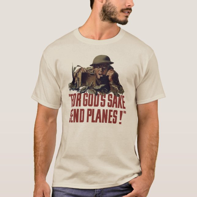 For God's Sake, Sand Planes! T-Shirt (Vorderseite)