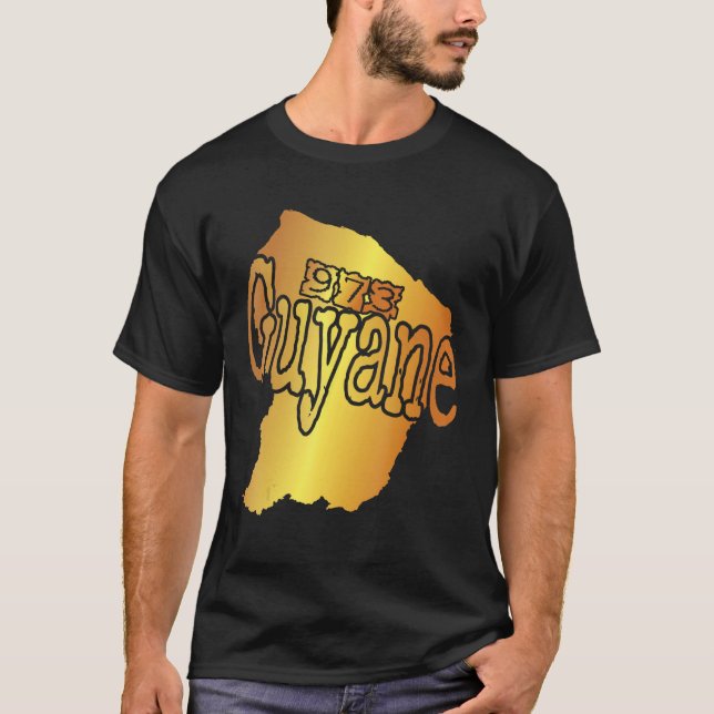for Guyanese Map of Guyana 973 T-Shirt (Vorderseite)