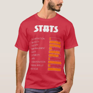 For Kids With ADHD Stats Neurodiversity Men Boys A T-Shirt