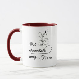 “For Me” Minimalist Mug – Simple Self-Care Cup Tasse