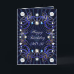 For Mom, a birthday card with masses of jewels Karte<br><div class="desc">A birthday card with jewels,  sparkles and loads of eye catching bling. A very different card that you can personalize.</div>