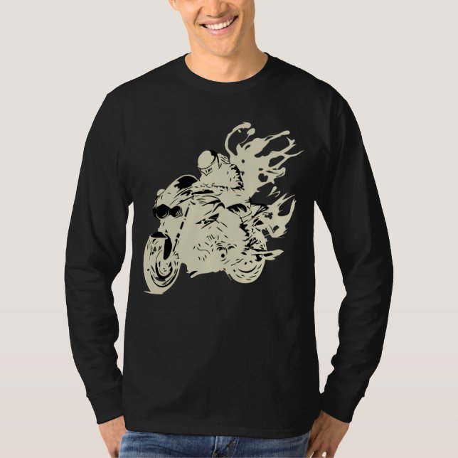 for motorcyclists motorcycles  1 T-Shirt (Vorderseite)