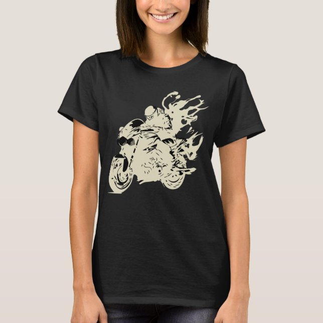 for motorcyclists motorcycles  1 T-Shirt (Vorderseite)