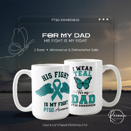 For My Dad PTSD Awareness Ceramic Mug Kaffeetasse