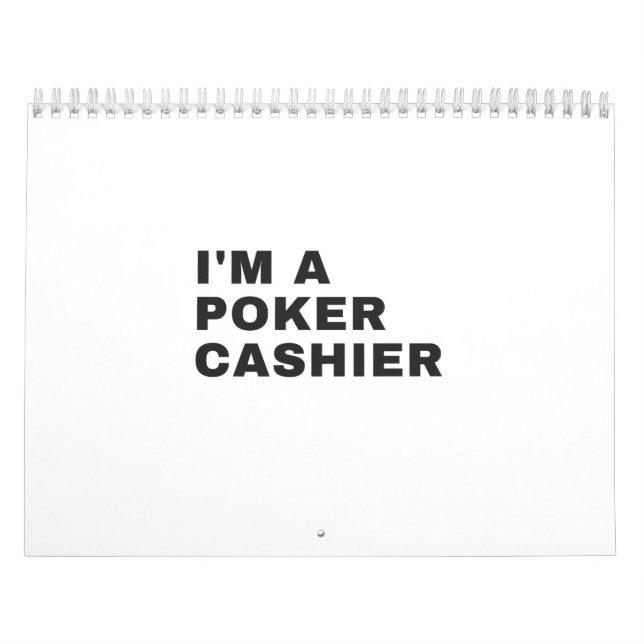 FOR POKER CASHIERS KALENDER (Titelbild)