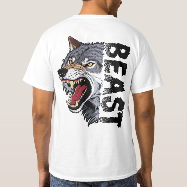 FOR THE BEAST LOVERS T-Shirt (Rückseite)