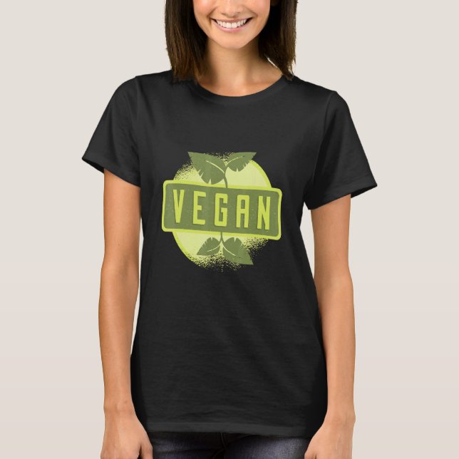 For the environment and for me my heart beats vega T-Shirt (Vorderseite)