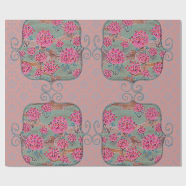 For the Love of Berry Wrapping Paper 3 Geschenkpapier (Flach)