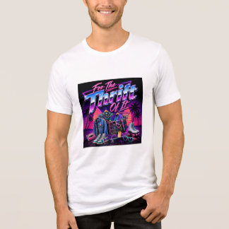 For the Thrift of It Retro Thrift Shopping Graphic Tri-Blend Shirt