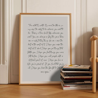 For What It's Worth Print Affirmation Print Fitzge Poster