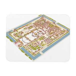 Forbbiden Stadt Peking Magnet