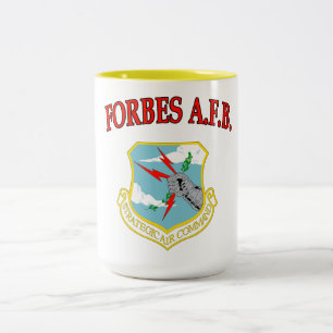 FORBES A.F.B ZWEIFARBIGE TASSE