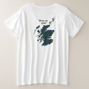 Forbes Clan Women's Plus Size Raglan T - Shirt