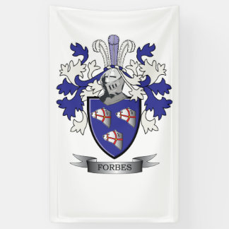 Forbes Familienwappen-Wappen Banner