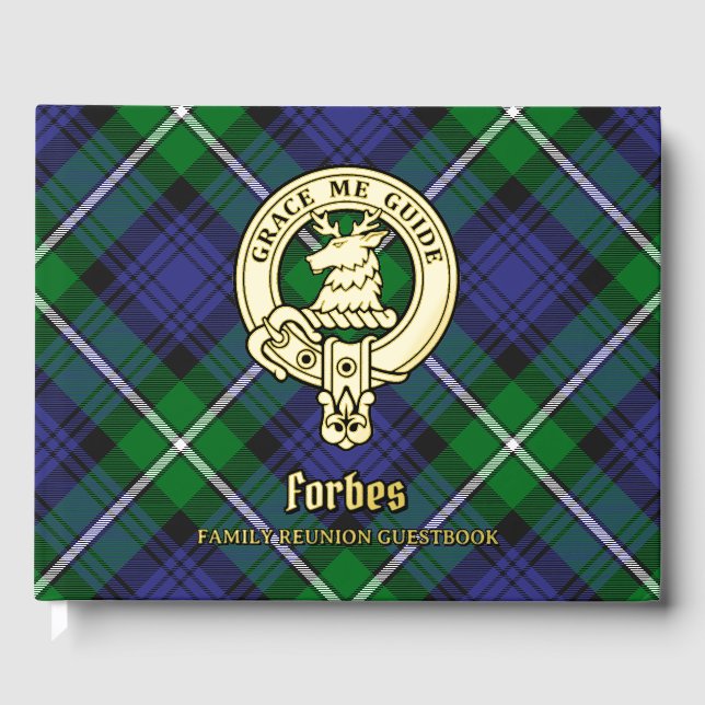 Forbes Family Wiedersehen Gästebuch (Vorderseite)