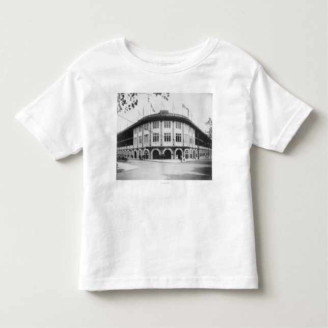 Forbes fangen Stadions-Pittsburgh-Baseball auf Kleinkind T-shirt (Vorderseite)