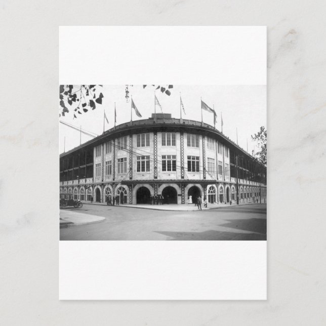 Forbes Field, Pittsburgh, 1909 Postkarte (Vorderseite)
